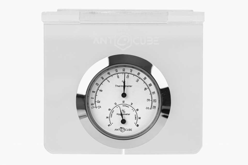 Thermo- Hygrometer analog - Display - 43mm - hängend